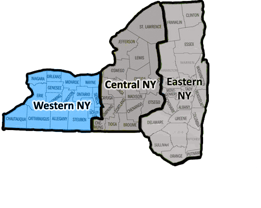 New york area western Western New